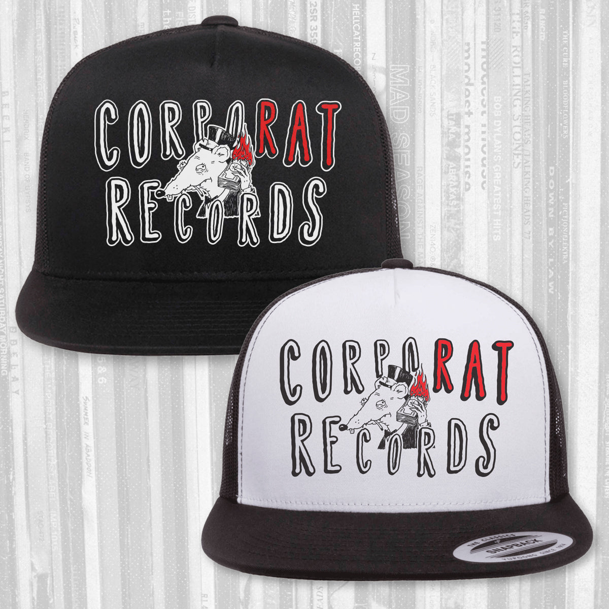 CorpoRAT Records - 5 panel snapback