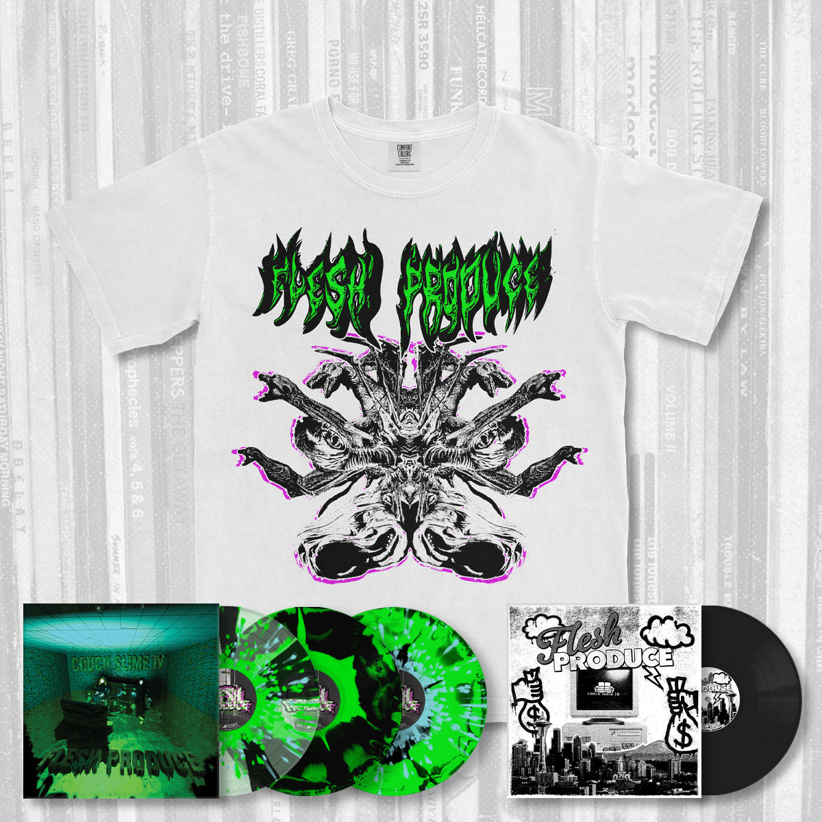 Flesh Produce: Couch Slime IV - Toxic Thing. . .Tee Bundle